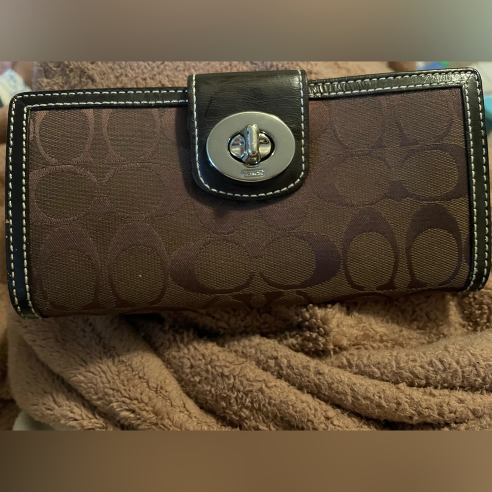 Brown Coach Wallet